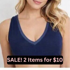 NWOT AVIA Sports Bra - Navy - Medium 8-10